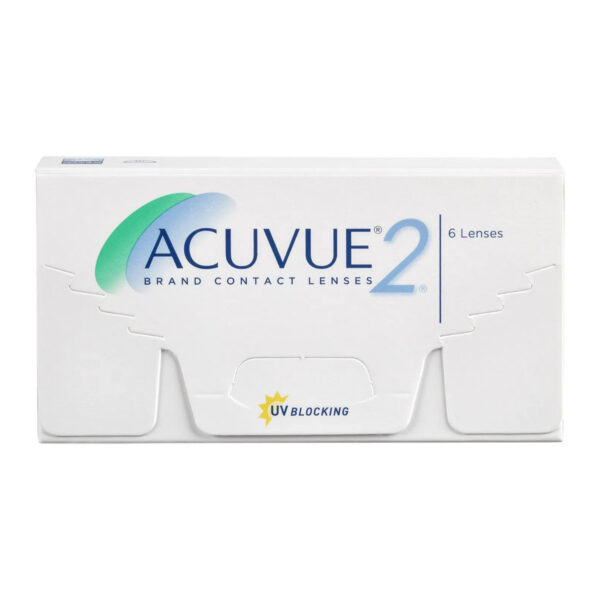 Lente De Contato Acuvue 2 Johnson Incolor De Grau 6 Unidades - Grade -0,75 até -6,00